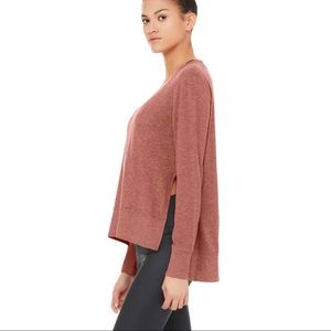 Alo Yoga - Glimpse LS top - Rosewater - XS